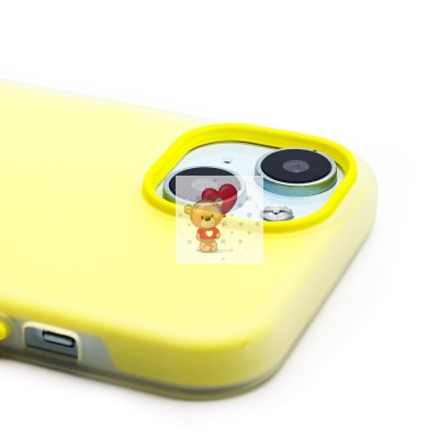 Чехол-накладка для Apple iPhone 15 (желтый) - SC346 Чехол-накладка для Apple iPhone 15 (желтый) - SC346