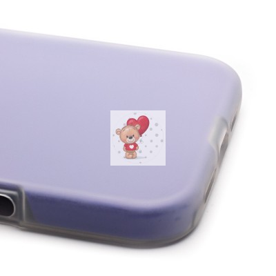 Чехол-накладка для Apple iPhone 16 Pro Max (фиолетовый) - SC346