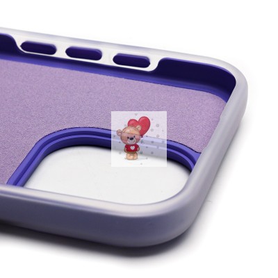 Чехол-накладка для Apple iPhone 16 Pro Max (фиолетовый) - SC346