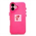 Чехол-накладка для Apple iPhone 16 (розовый) - SC346
