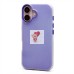 Чехол-накладка для Apple iPhone 16 (фиолетовый) - SC346