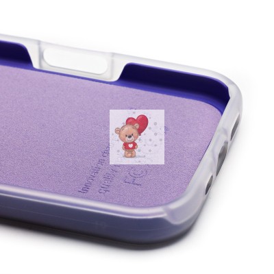 Чехол-накладка для Apple iPhone 16 (фиолетовый) - SC346