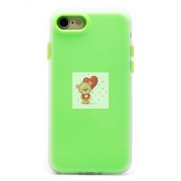 Чехол-накладка для Apple iPhone 7 (зеленый) - SC346