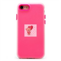 Чехол-накладка для Apple iPhone SE 2022 (розовый) - SC346 Чехол-накладка для Apple iPhone SE 2022 (розовый) - SC346