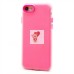 Чехол-накладка для Apple iPhone 7 (розовый) - SC346
