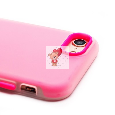 Чехол-накладка для Apple iPhone 7 (розовый) - SC346