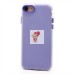 Чехол-накладка для Apple iPhone 8 (фиолетовый) - SC346