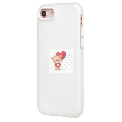 Чехол-накладка для Apple iPhone 7 (белый) - SC346