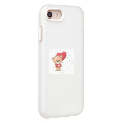 Чехол-накладка для Apple iPhone 7 (белый) - SC346