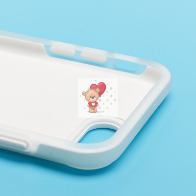 Чехол-накладка для Apple iPhone 7 (белый) - SC346