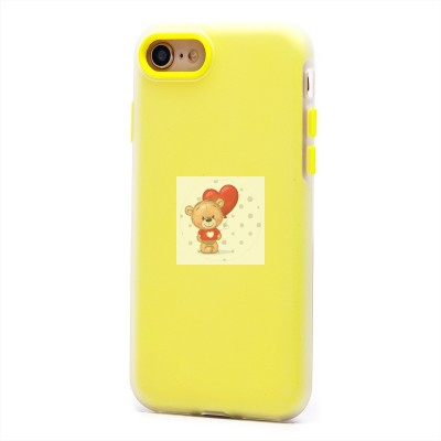 Чехол-накладка для Apple iPhone 7 (желтый) - SC346