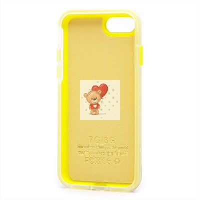 Чехол-накладка для Apple iPhone 7 (желтый) - SC346