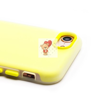 Чехол-накладка для Apple iPhone 7 (желтый) - SC346