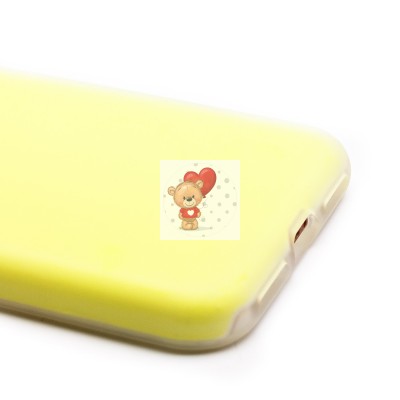 Чехол-накладка для Apple iPhone 7 (желтый) - SC346