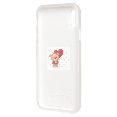 Чехол-накладка для Apple iPhone XR (белый) - SC346