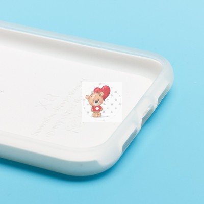 Чехол-накладка для Apple iPhone XR (белый) - SC346