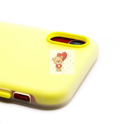 Чехол-накладка для Apple iPhone XR (желтый) - SC346