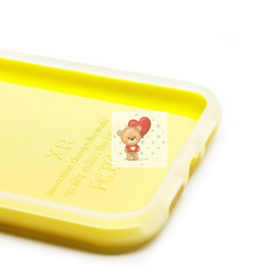 Чехол-накладка для Apple iPhone XR (желтый) - SC346