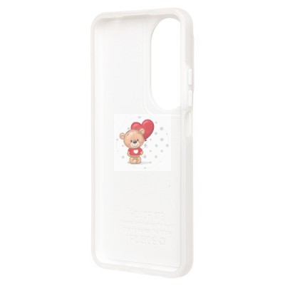 Чехол-накладка для Honor X7b (белый) - SC346