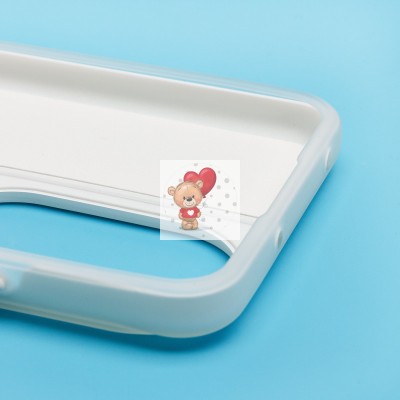 Чехол-накладка для Honor X7b (белый) - SC346