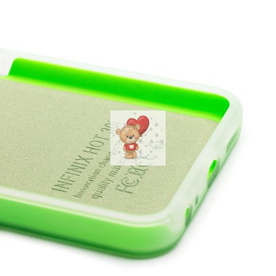 Чехол-накладка для Infinix Hot 30i (зеленый) - SC346