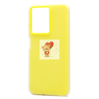 Чехол-накладка для Infinix Hot 30i (желтый) - SC346