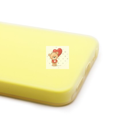 Чехол-накладка для Infinix Hot 30i (желтый) - SC346