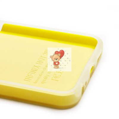 Чехол-накладка для Infinix Hot 30i (желтый) - SC346