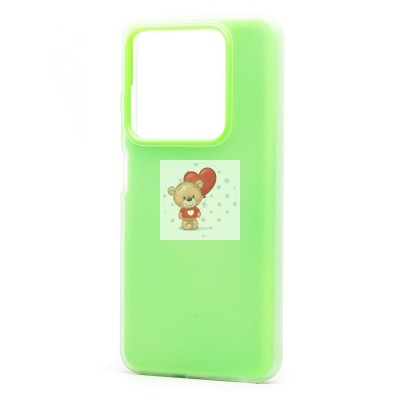 Чехол-накладка для Infinix Hot 40i (зеленый) - SC346