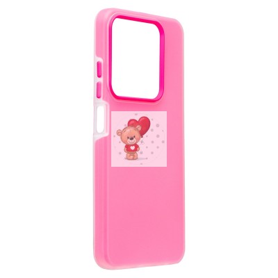 Чехол-накладка для Infinix Hot 40i (розовый) - SC346