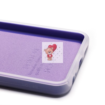 Чехол-накладка для Infinix Hot 40i (фиолетовый) - SC346