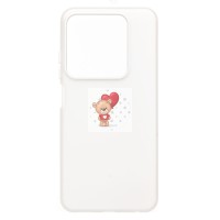 Чехол-накладка для Infinix Hot 40i (белый) - SC346