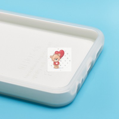 Чехол-накладка для Infinix Hot 40i (белый) - SC346