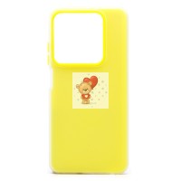 Чехол-накладка для Infinix Hot 40i (желтый) - SC346