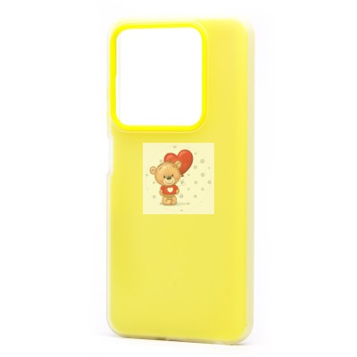 Чехол-накладка для Infinix Hot 40i (желтый) - SC346