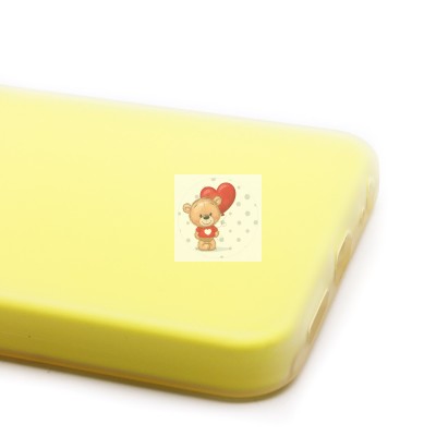 Чехол-накладка для Infinix Hot 40i (желтый) - SC346