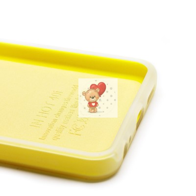 Чехол-накладка для Infinix Hot 40i (желтый) - SC346