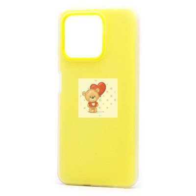 Чехол-накладка для Realme Note 50 (желтый) - SC346