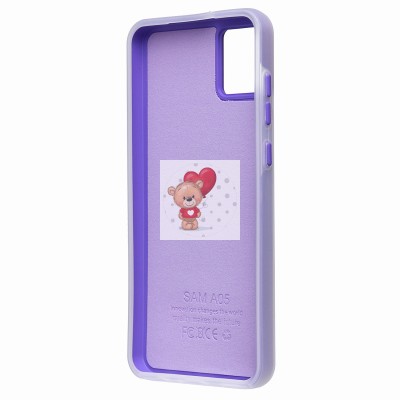 Чехол-накладка для Samsung Galaxy A05 (фиолетовый) - SC346