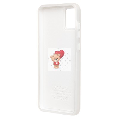 Чехол-накладка для Samsung Galaxy A05 (белый) - SC346 Чехол-накладка для Samsung Galaxy A05 (белый) - SC346