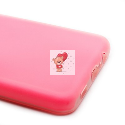 Чехол-накладка для Samsung Galaxy A12 (розовый) - SC346