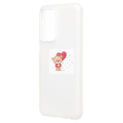 Чехол-накладка для Samsung Galaxy A12 (белый) - SC346