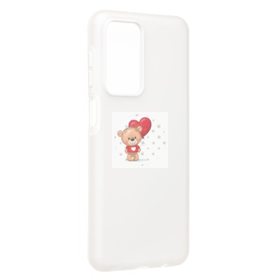 Чехол-накладка для Samsung Galaxy A12 (белый) - SC346