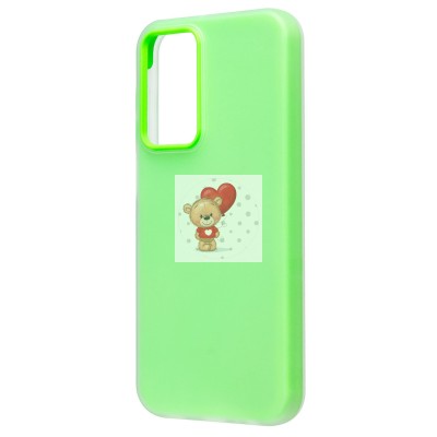 Чехол-накладка для Samsung Galaxy A15 5G (зеленый) - SC346