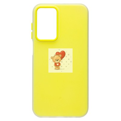 Чехол-накладка для Samsung Galaxy A15 5G (желтый) - SC346