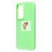 Чехол-накладка для Samsung Galaxy A35 (зеленый) - SC346