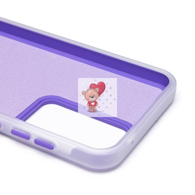 Чехол-накладка для Samsung Galaxy A35 (фиолетовый) - SC346