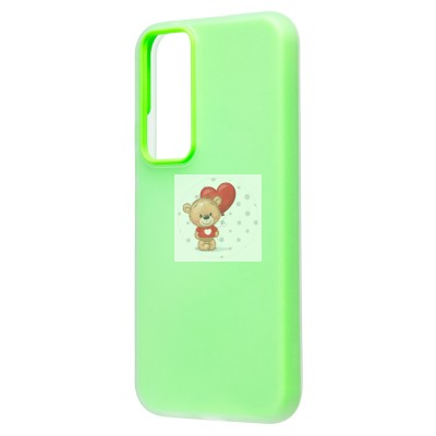 Чехол-накладка для Samsung Galaxy A54 (зеленый) - SC346