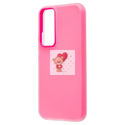 Чехол-накладка для Samsung Galaxy A54 (розовый) - SC346