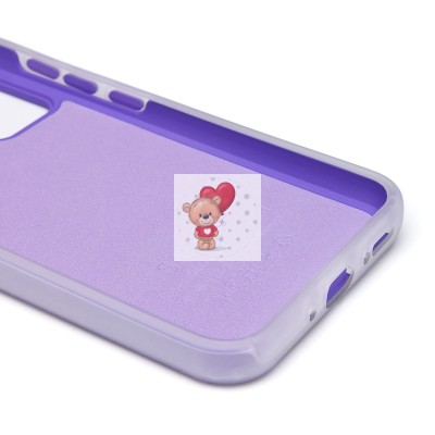 Чехол-накладка для Samsung Galaxy A54 (фиолетовый) - SC346